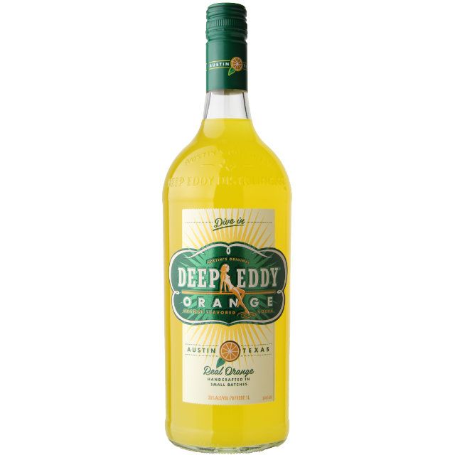 Deep Eddy Real Orange Flavored Vodka / Ltr