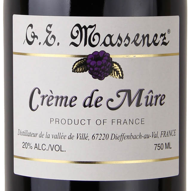 Massenez Creme de Mure / 750 ml