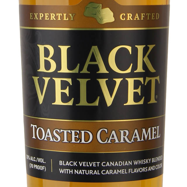 Black Velvet Toasted Caramel Canadian Whisky / 750mL