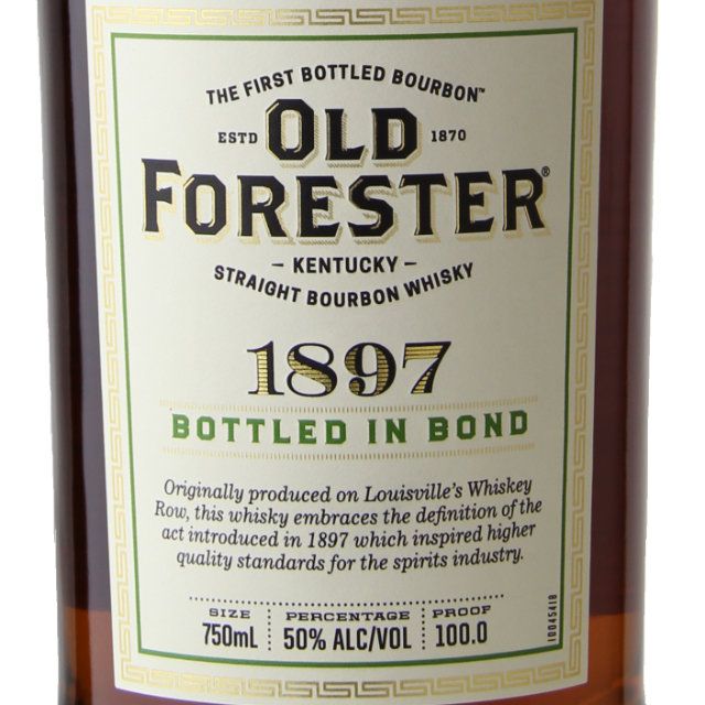 Old Forester 1897 Kentucky Straight Bourbon Whisky / 750 ml