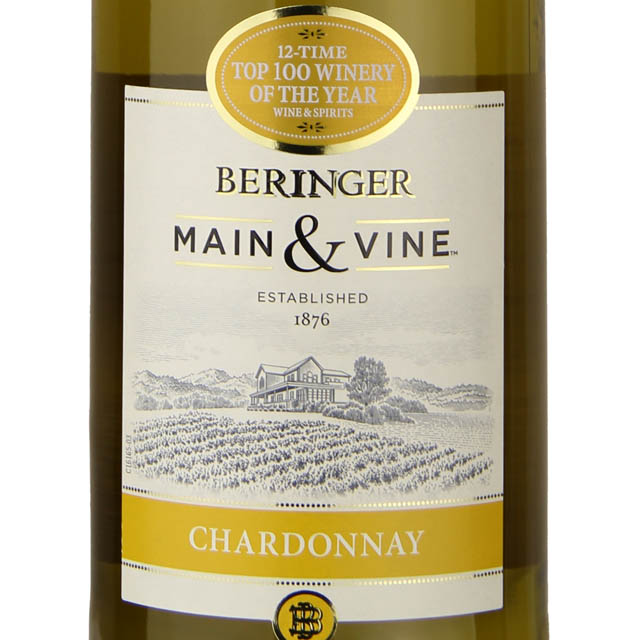 Beringer Main and Vine Chardonnay / 750 ml