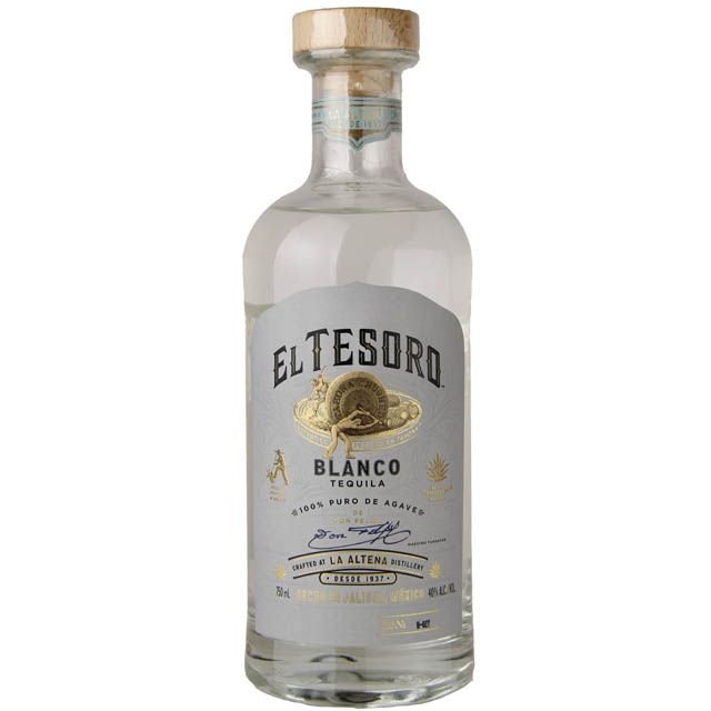 El Tesoro Platinum Tequila / 750 ml