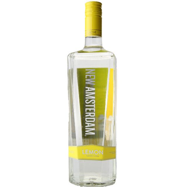New Amsterdam Lemon Flavored Vodka / Ltr