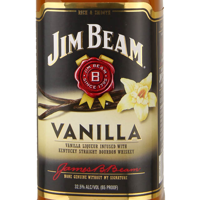 Jim Beam Vanilla Flavored Bourbon Whiskey / Ltr