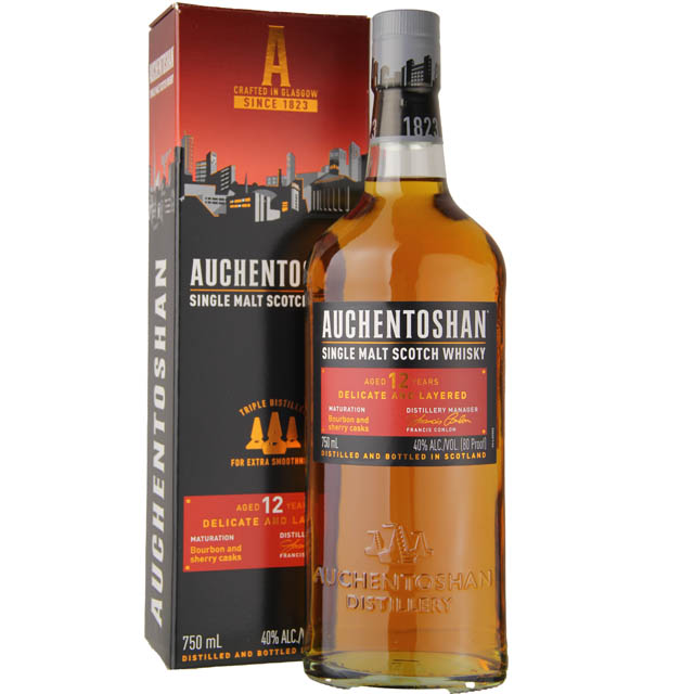 Auchentoshan 12 Yr Single Malt Scotch / 750 ml