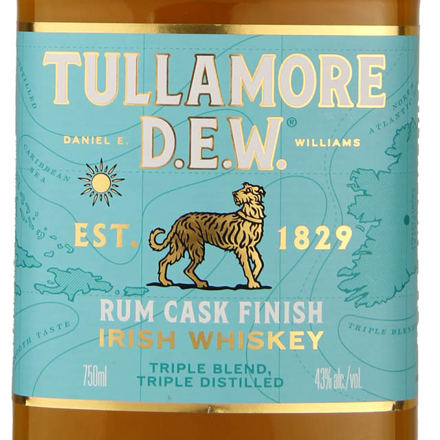 Tullamore Dew Caribbean Rum Cask Finish Irish Whiskey / 750mL