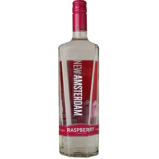 New Amsterdam Raspberry Flavored Vodka / Ltr