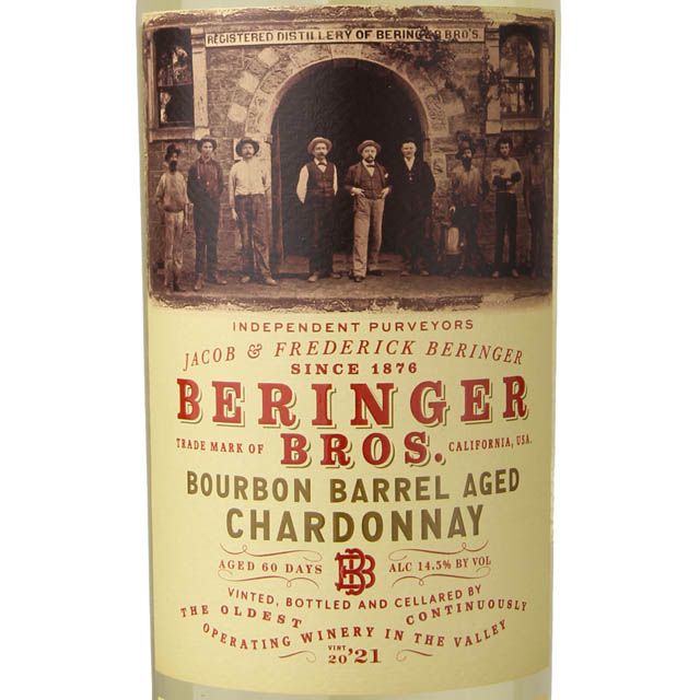 Beringer Bros Bourbon Barrel Aged Chardonnay / 750mL
