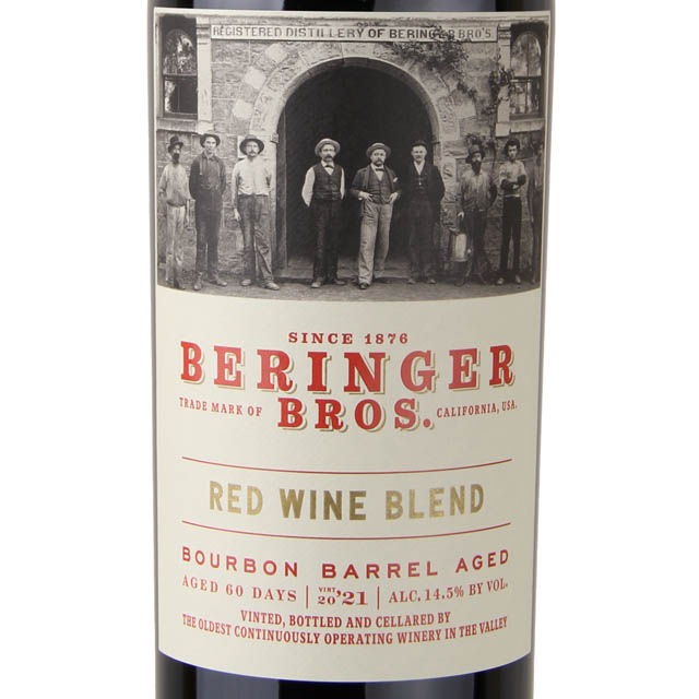 Beringer Bros Bourbon Barrel Aged Red / 750mL