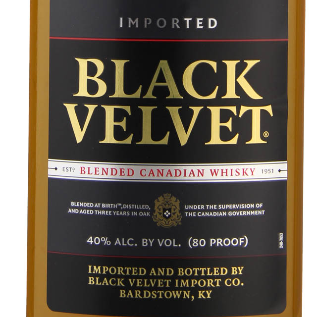 Black Velvet Canadian Whisky / 750 ml