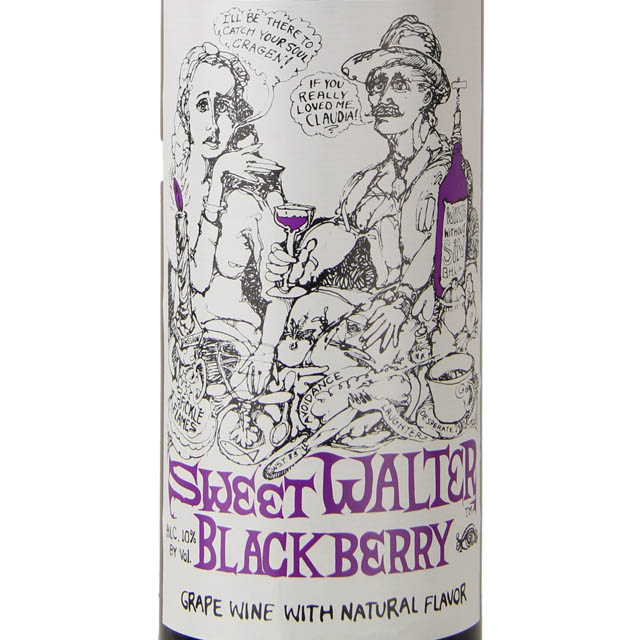 Bully Hill Sweet Walter Blackberry / 750 ml
