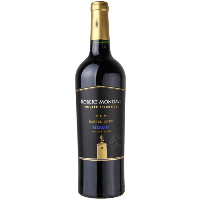 Robert Mondavi Private Selection Merlot Aged in Rum Barrels / 750 ml