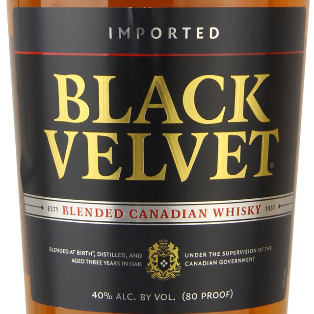 Black Velvet Canadian Whisky / 1.75 Ltr