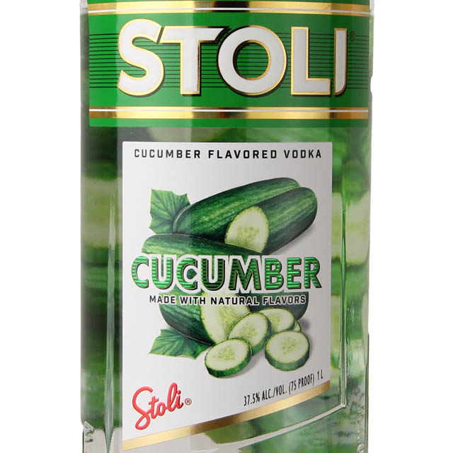 Stolichnaya Cucumber Flavored Vodka / Ltr