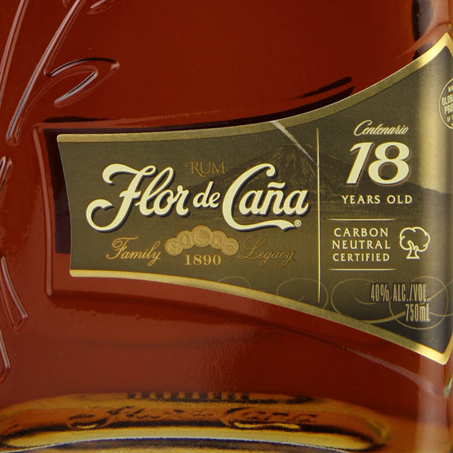 Flor de Cana Centenario 18 yr Rum / 750 ml