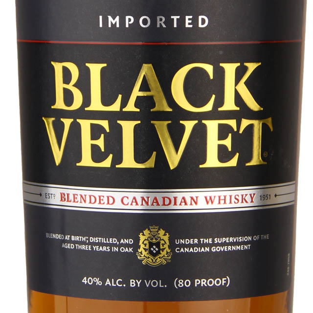 Black Velvet Canadian Whisky / Ltr