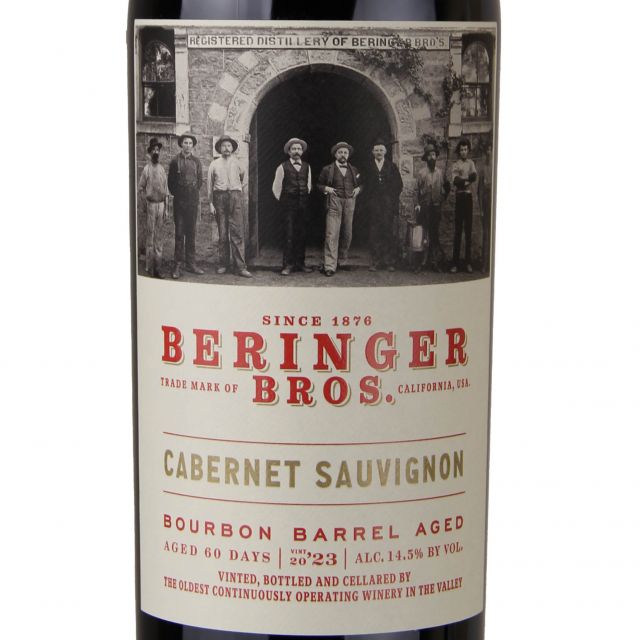 Beringer Bros Bourbon Barrel Aged Cabernet Sauvignon / 750mL