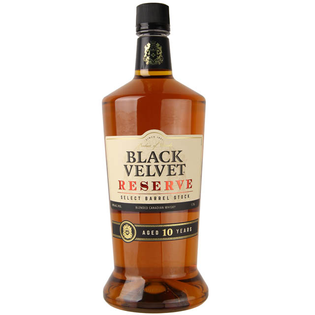 Black Velvet Reserve Canadian Whisky / 1.75 Ltr