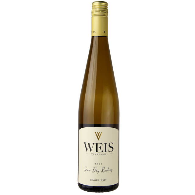 Weis Vineyards Semi Dry Riesling / 750mL