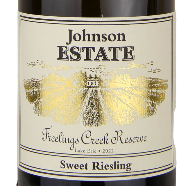 Johnson Estate Freelings Creek Reserve Sweet Riesling / 750 ml