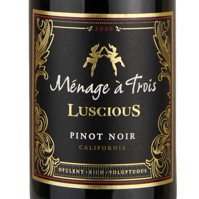Menage A Trois Luscious Pinot Noir / 750 ml