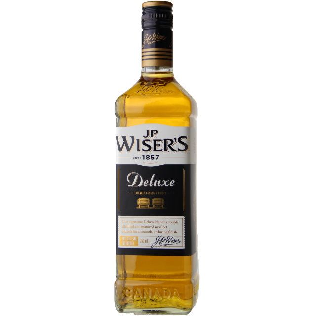 JP Wiser's Deluxe Canadian Whisky / 750mL