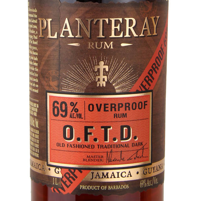 Planteray Overproof O.F.T.D. Rum / Ltr