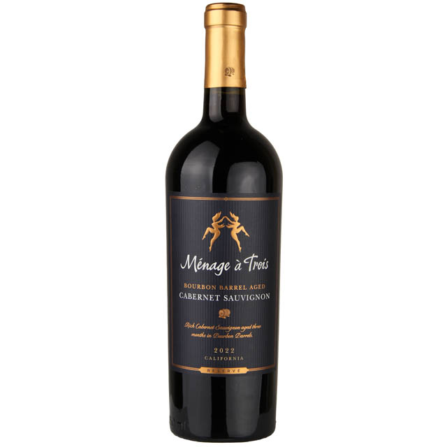 Menage a Trois Bourbon Barrels Cabernet Sauvignon / 750ml