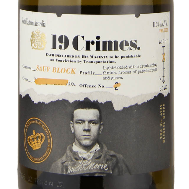 19 Crimes Sauvignon Block / 750mL