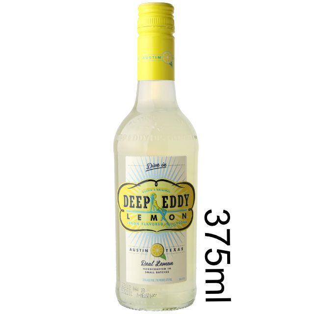 Deep Eddy Real Lemon Flavored Vodka - (Half Bottle) / 375mL