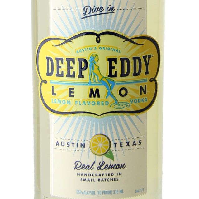 Deep Eddy Real Lemon Flavored Vodka - (Half Bottle) / 375mL