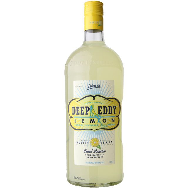Deep Eddy Real Lemon Flavored Vodka / 1.75 Ltr