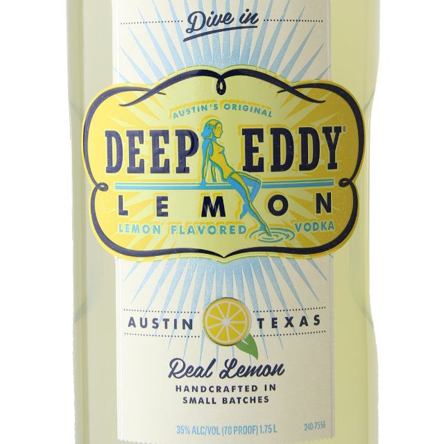 Deep Eddy Real Lemon Flavored Vodka / 1.75 Ltr