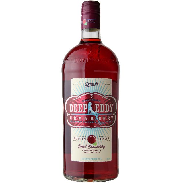 Deep Eddy Cranberry Flavored Vodka / 1.75 Ltr