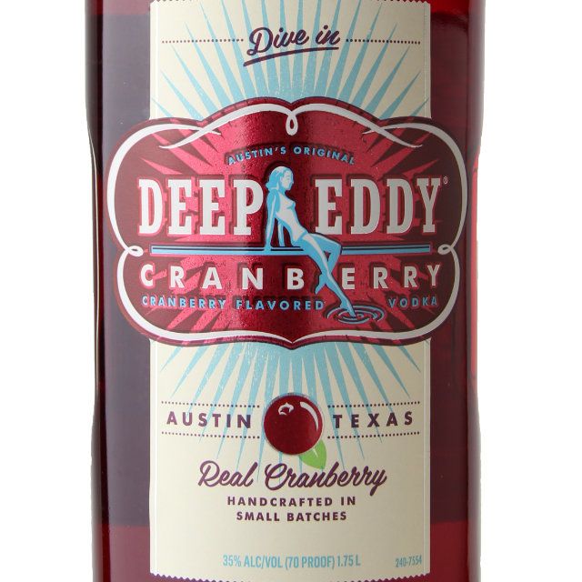 Deep Eddy Cranberry Flavored Vodka / 1.75 Ltr