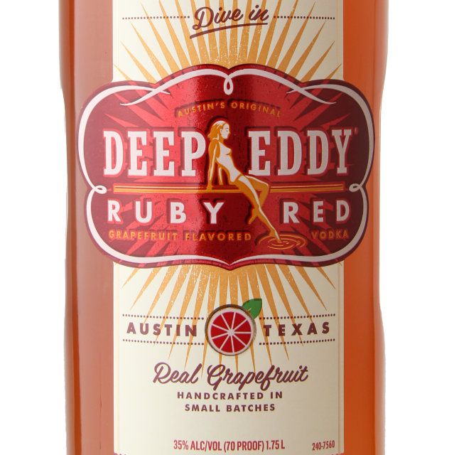 Deep Eddy Ruby Red Real Grapefruit Flavored Vodka  / 1.75 Ltr