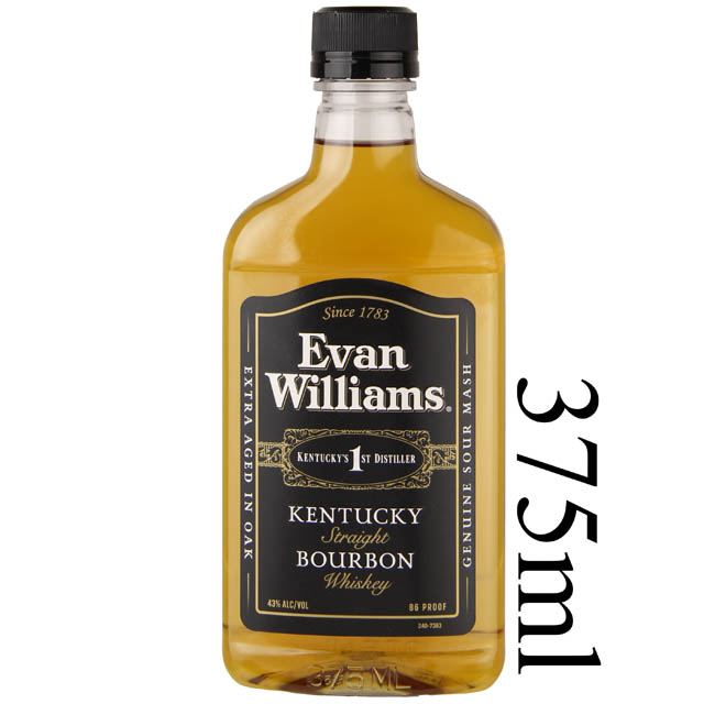 Evan Williams Black Label Bourbon - (Half Bottle) / 375ml