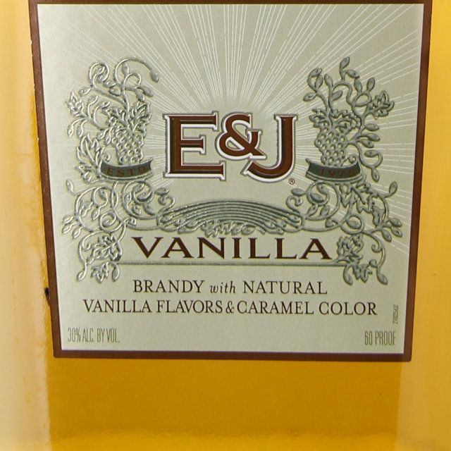 E&amp;J Gallo Vanilla Brandy  - (Half Bottle) / 375mL