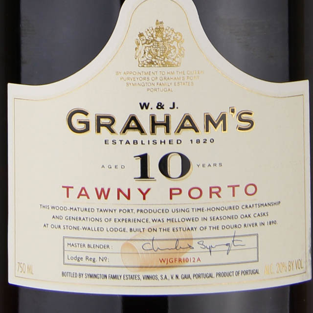 Graham's 10 Yr Old Tawny Port / 750 ml