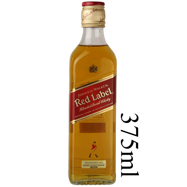 Johnnie Walker Red Label Blended Scotch Whisky - (Half Bottle) / 375 ml