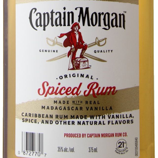 Captain Morgan Spiced Rum - (Half Bottle) / 375ml