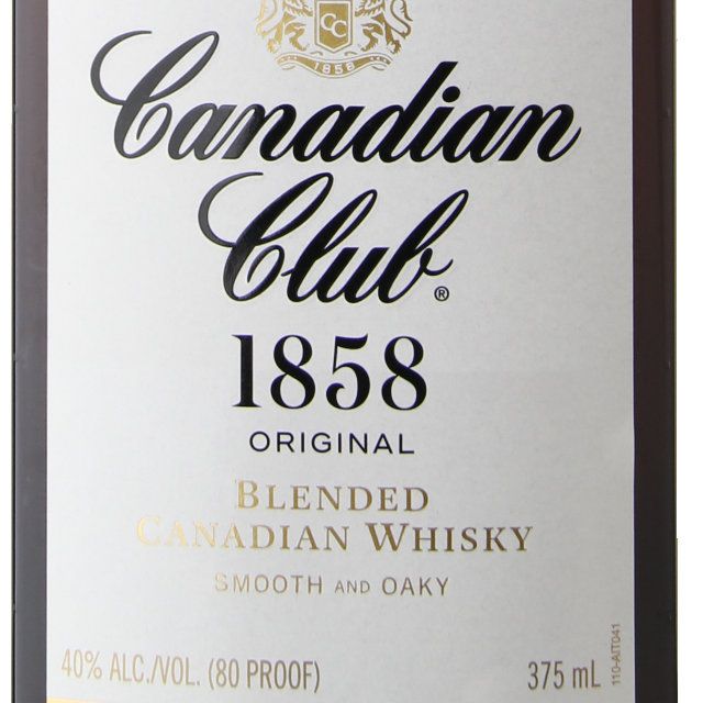 Canadian Club Blended Canadian Whisky - (Half Bottle) / 375mL