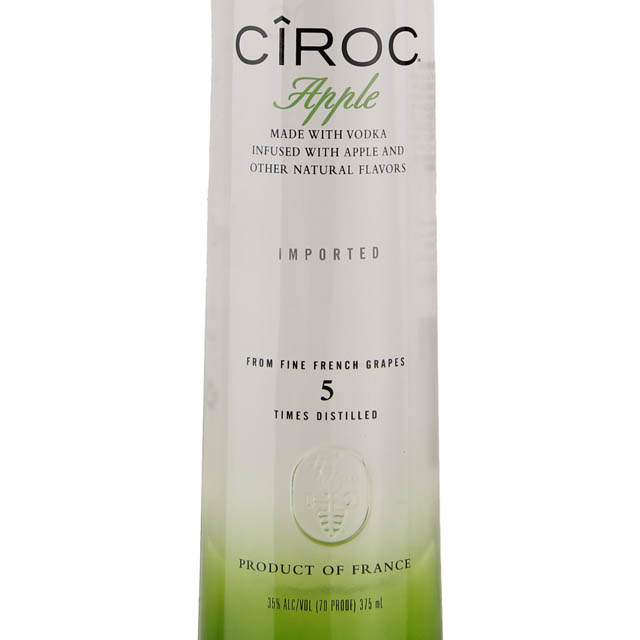 Ciroc Apple Flavored Vodka - (Half Bottle) / 375mL
