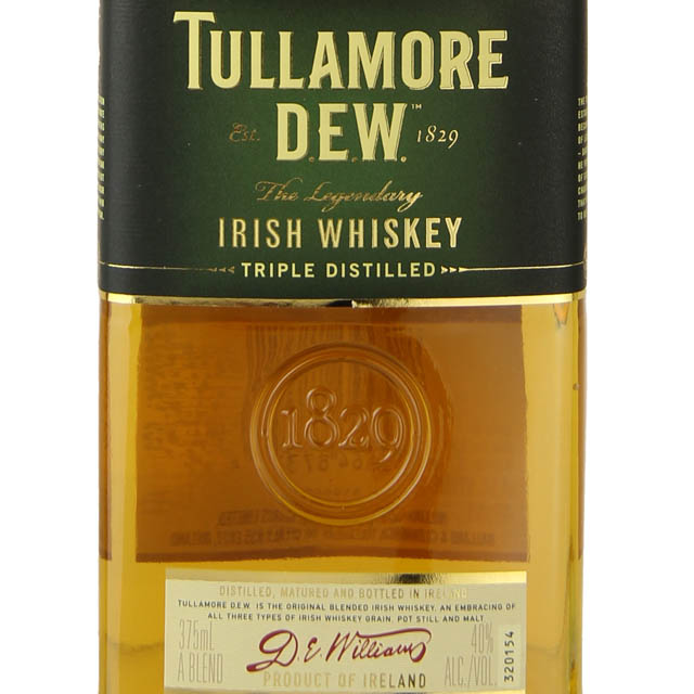 Tullamore Dew Irish Whiskey - (Half Bottle) / 375mL