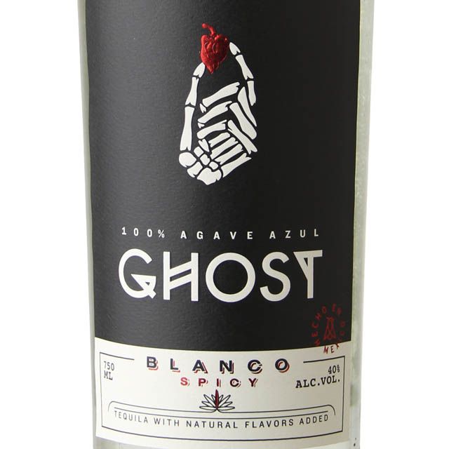 Ghost Blanco Ghost Pepper Infused Tequila / 750mL