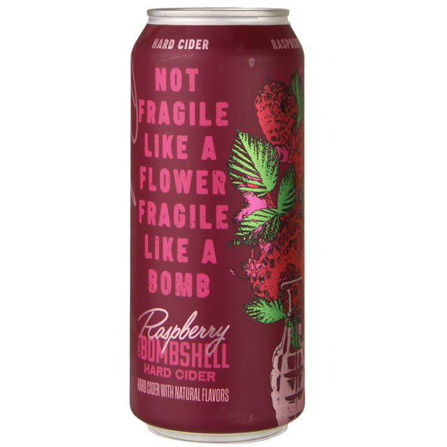 Three Brothers Bombshell Apple Raspberry Hard Cider / 473mL