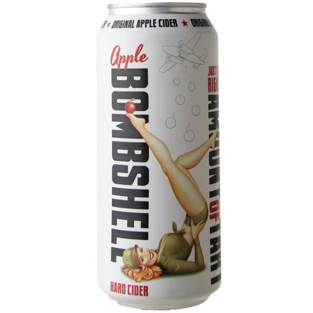 Three Brothers Bombshell Red Apple Hard Cider / 473mL