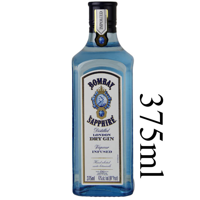 Bombay Saphire Gin - (Half Bottle) / 375 ml