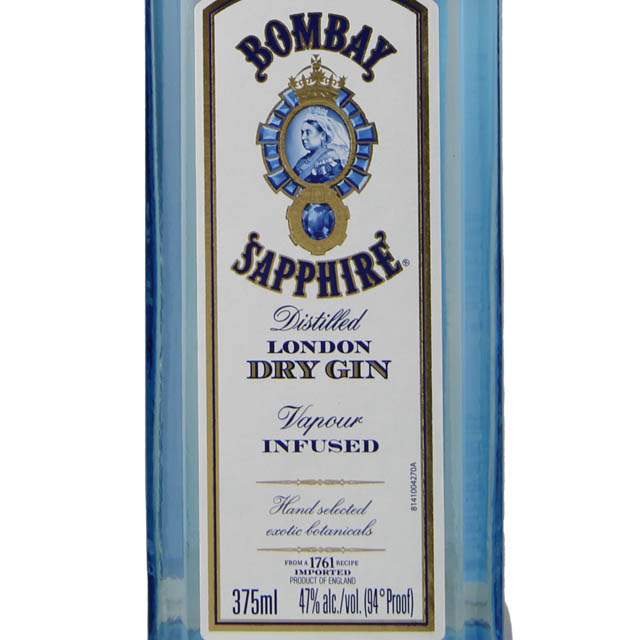 Bombay Saphire Gin - (Half Bottle) / 375 ml