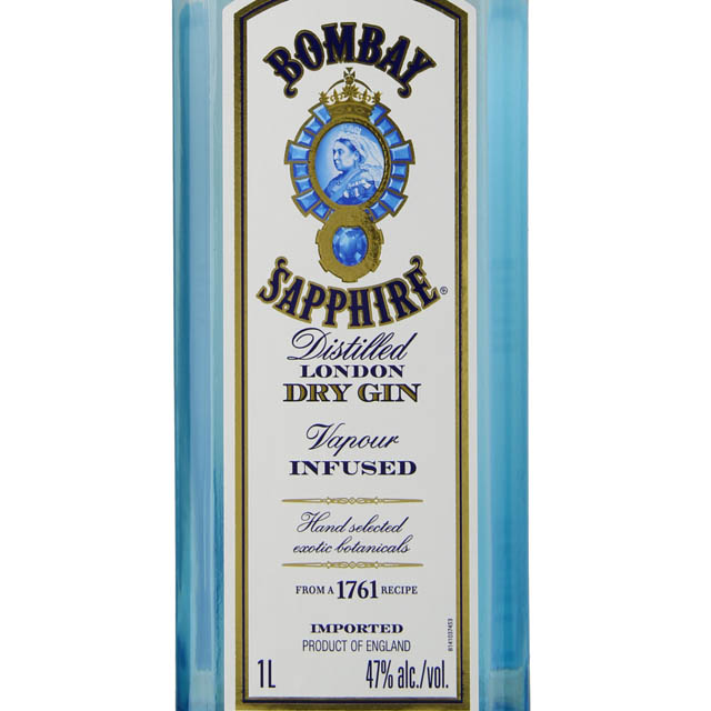 Bombay Sapphire Gin / Ltr